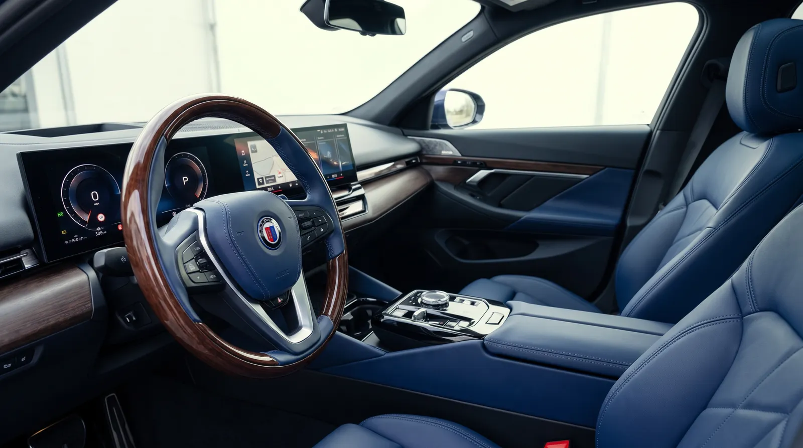 Interieur van een Alpina